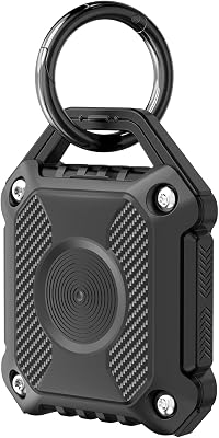 Coque Compatible avec Apple AirTags - Porte-clés Air Tag - Coque de Protection Airtag - Porte-clés en TPU pour Bagages, Chien, Chat, Animal Domestique