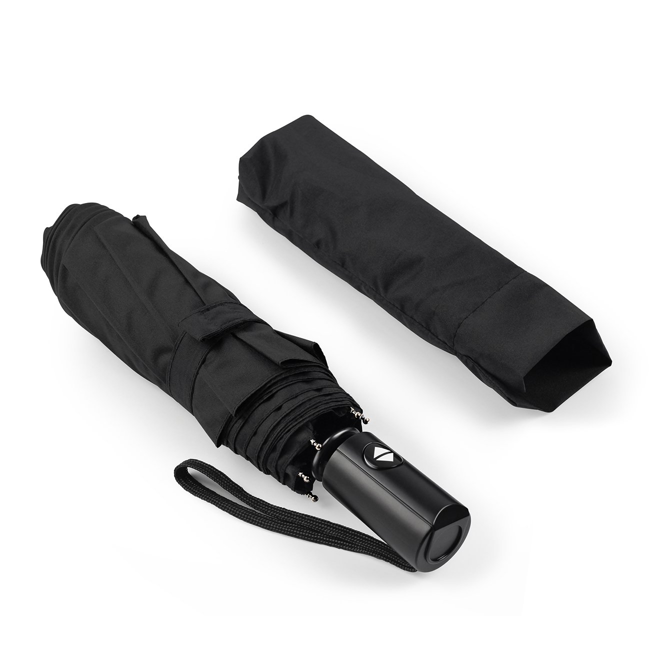 SHINE HAI Paraguas Plegable Automático Plegable para Viaje?Resistencia Óptima contra el Viento