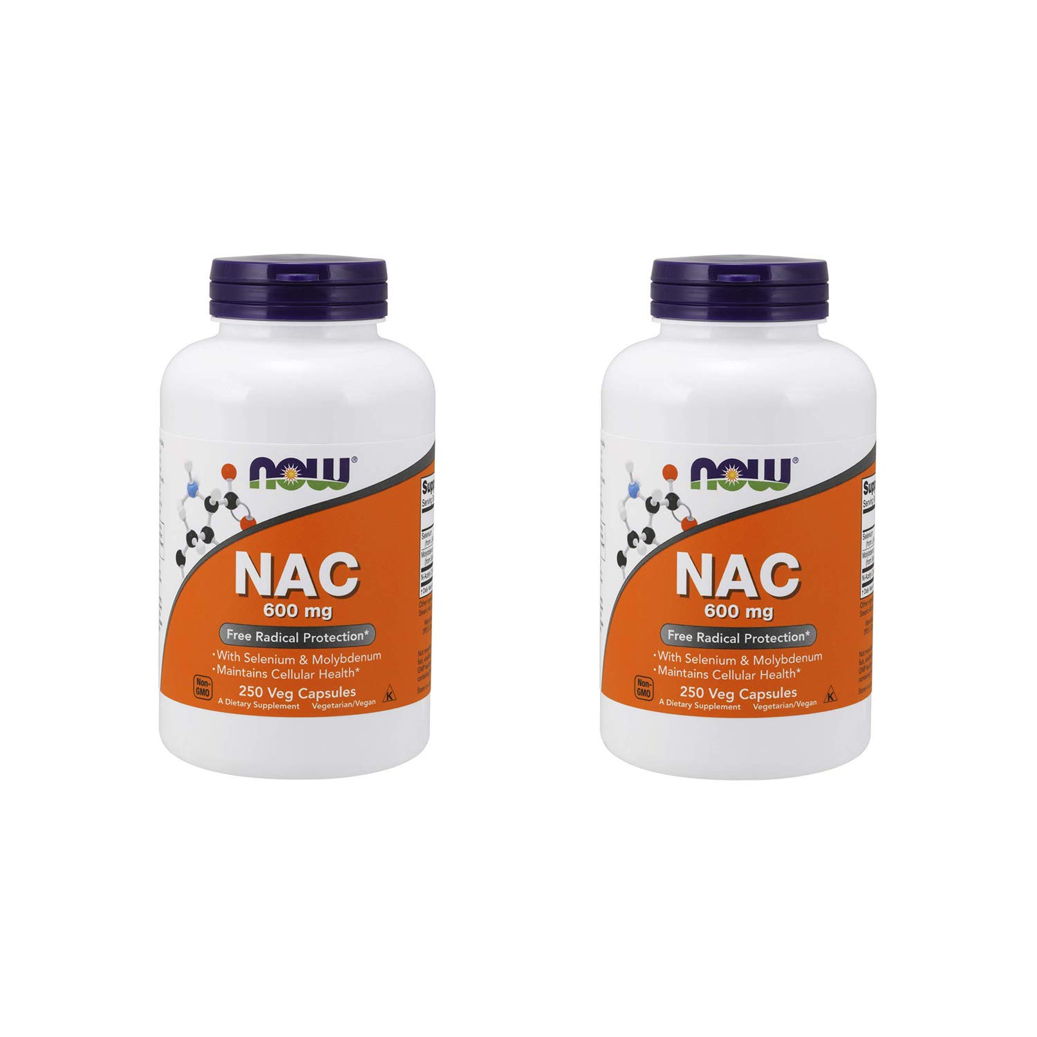 NOW Supplements, NAC (NAcetyl Cysteine)600 mg with Selenium