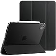 JETech Case for iPad Pro 11-Inch M4 2024 (5th Generation), Slim Stand Hard Back Shell Smart Cover with Auto Wake/Sleep (Black)