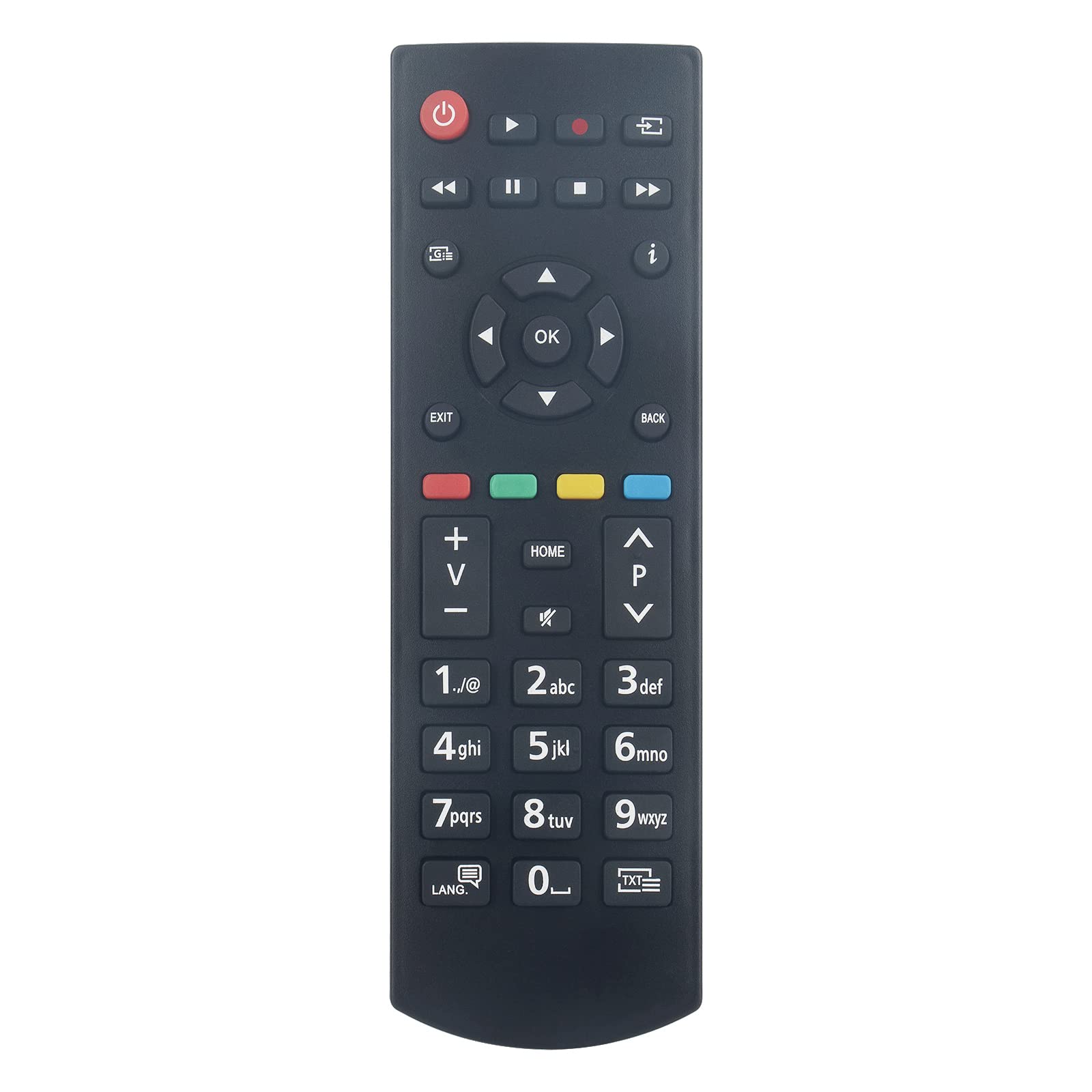 AULCMEET RC39127M Replacement Remote Control Compatible with Panasonic 4K OLED Smart TV TX-32J330E TX-39GW334 TX-24J330B TX-32JW344 TX-32J340E TX-32GW334 TX-24J330E TX-24GW334