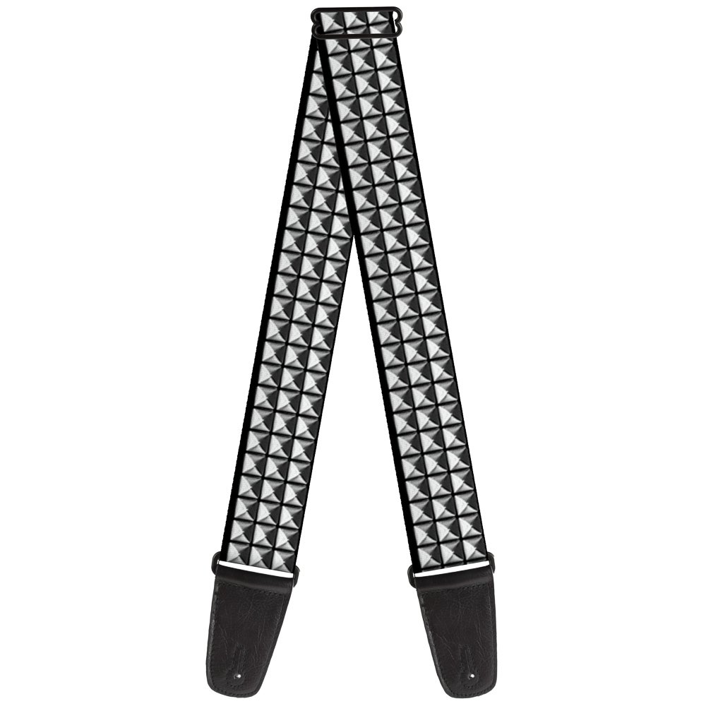 Buckle-Down GS-W31911 Guitar Strap - Studs - 2" Wide - 29-54" Length
