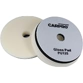 CARPRO Gloss Pad - Extreme High Gloss, Beveled Profile - 5" (Pack of 1) | Made of Unique Japanese Open Cell Polyurethane Foam, Beveled Profile, Both Dual Action AND Rotary Machines