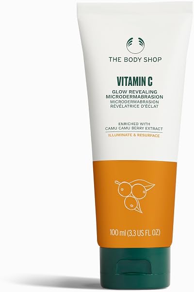 The Body Shop Vitamin C Glow Microdermabrasion 100ml Exfoliating Scrub