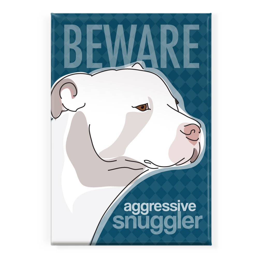 Best Pitbull Refrigerator Magnet