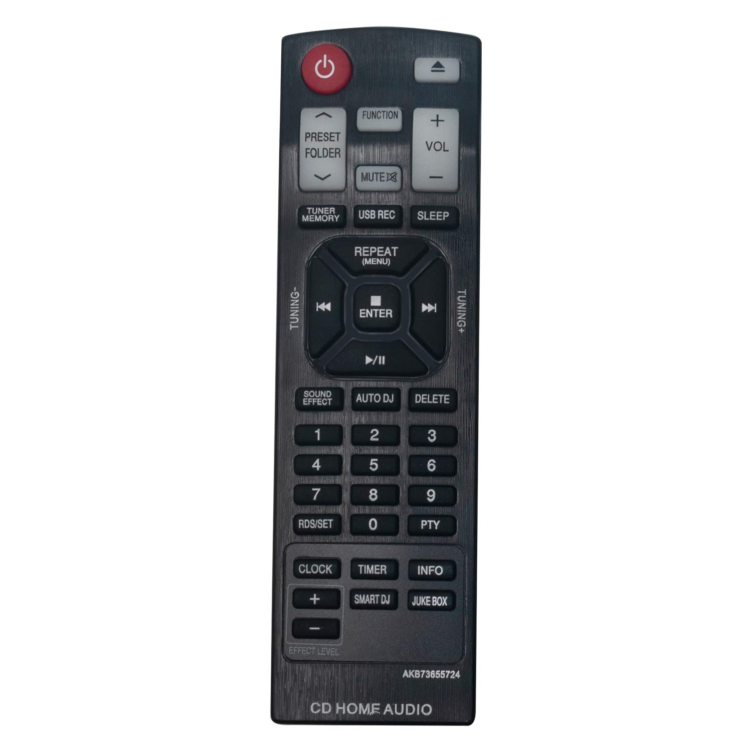 AKB73655724 Replace Remote Control - VINABTY AKB73655724 Remote Replacement for LG 24MA32D 24MA32D-PU 24MA32D-PUN 24MA32DPU 24MA32DPUN M2452D Remote Control