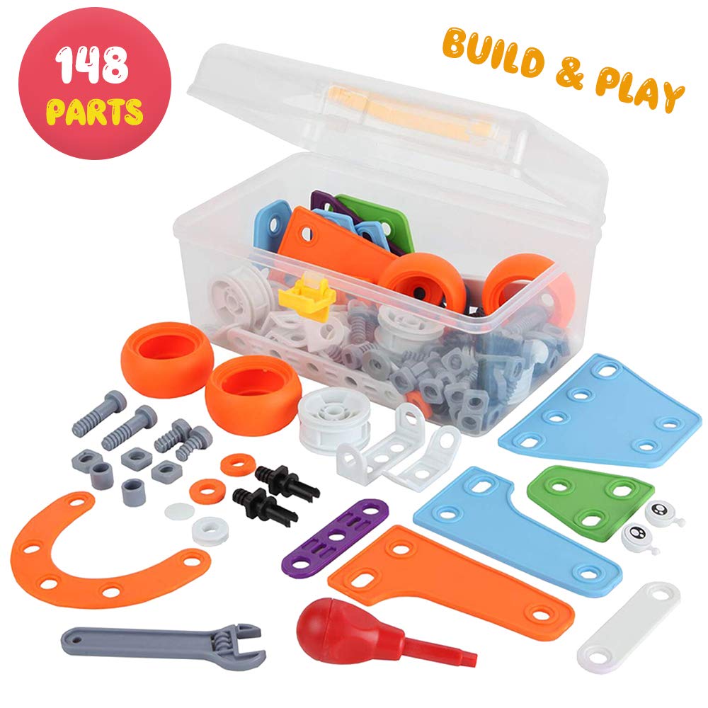 Longruner Stem Toys for Boys, 6 in 1 Stem Educational