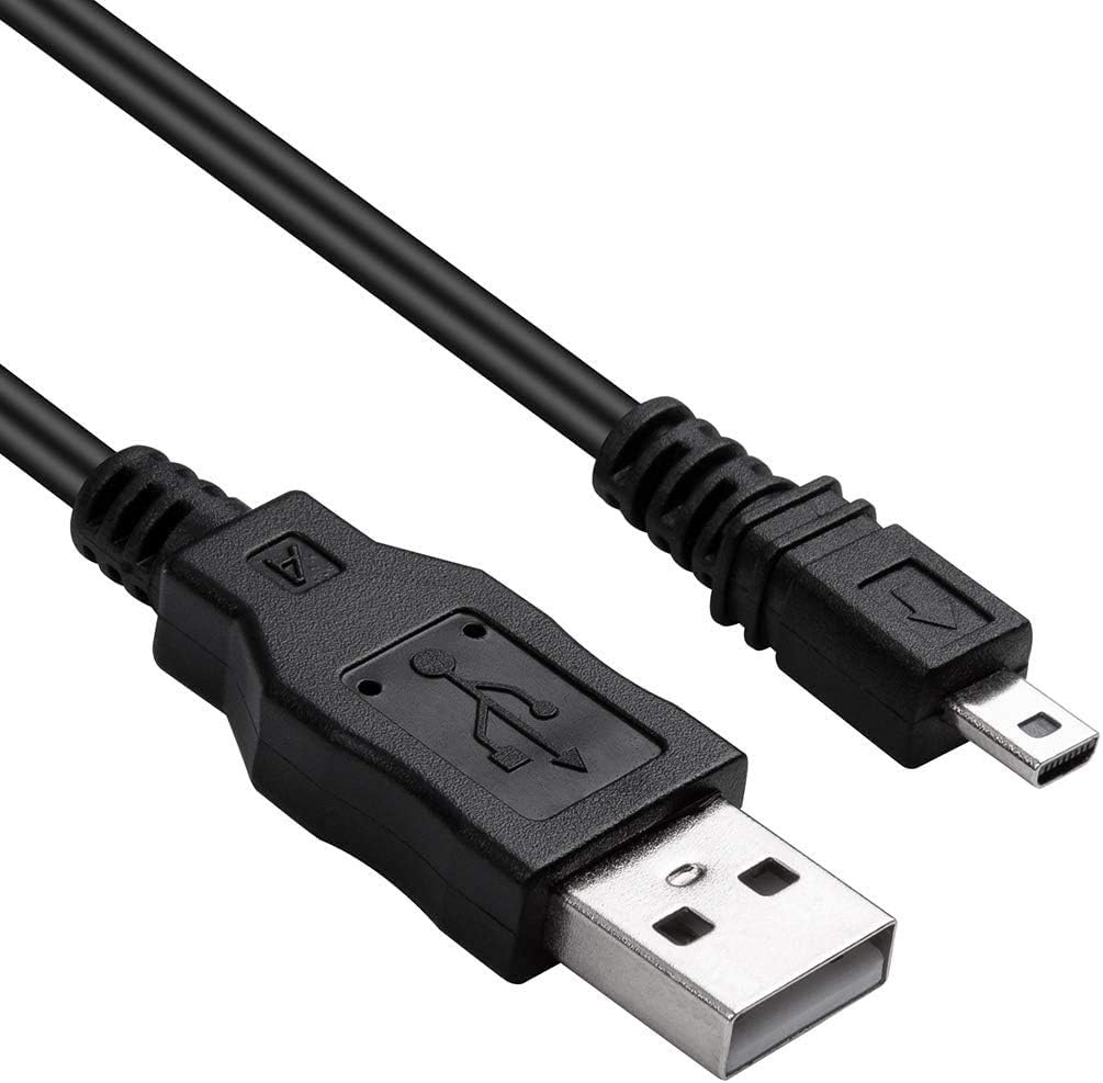 BABZTECH USB UC-E6 Cable Compatible with Sony DSC-W800 DSC-W810, DSC-W730 DSCH300, Nikon Coolpix L340, A10