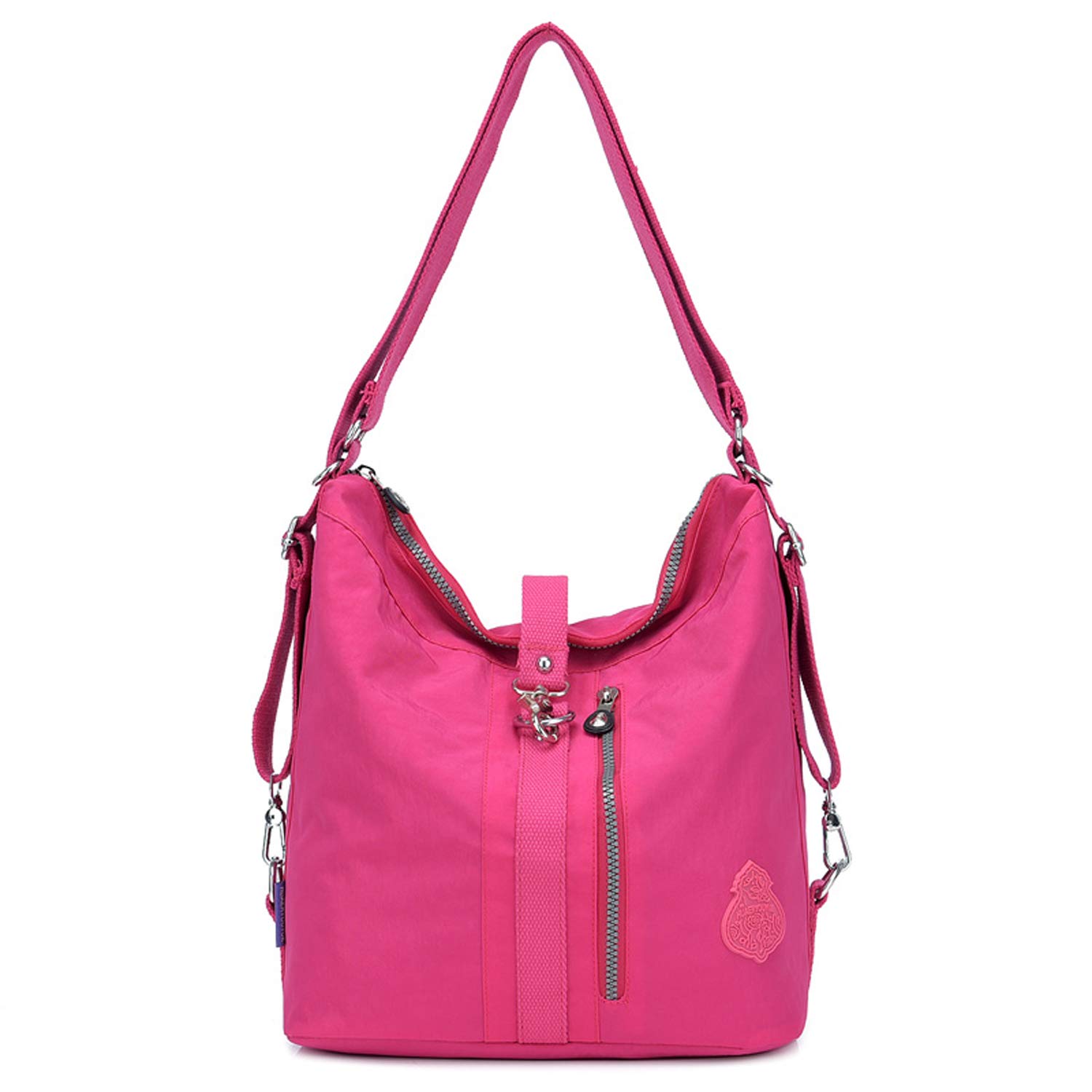 Outreo Women Shoulder Bag Handbag Casual Backpack Girls Messenger Bag for Sport Satchel Travel Daypack Crossbody Cross Body Bag Nylon