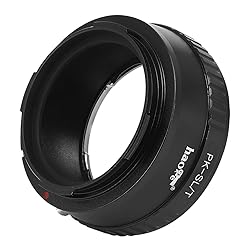 Haoge Manual Lens Mount Adapter for Pentax K PK