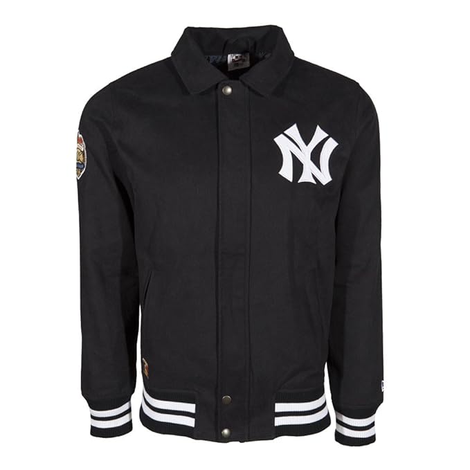 New Era MLB NEW YORK YANKEES Cotton Twill Jacket, GrößeL Amazon.es