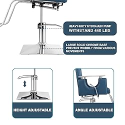 LUXMARS Salon Chair Barber Chair Hydraulic Stylist