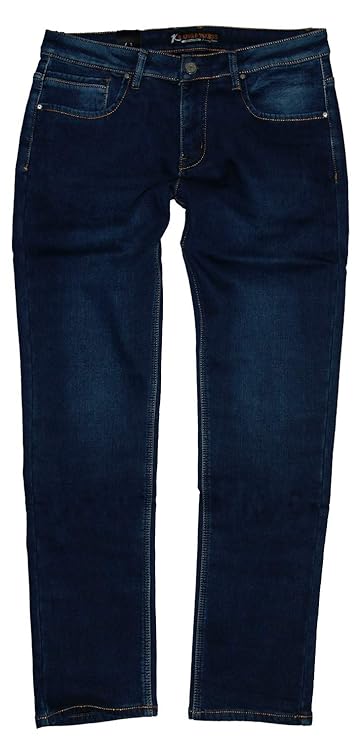 m.g.fashion Herren Thermo Stretch Jeans Hose, gefüttert