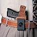 Galco Waistband Inside The Pant Holster for 1911 5-Inch Colt, Kimber, Para, Springfield (Natural, Right-hand)