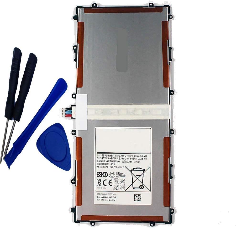 Uniamy Internal Replacement Tablet Battery For SP3496A8H HA32ARB Samsung Google Nexus 10 N10 Table PC Samsung GT-P8110 AA1D321JS 3.75V 9000mAh + Tools