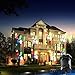 Christmas Projector Lights 10 Pictures Snowflake LED Landscape Spotlights Waterproof Garden Lamp for Decoration Lighting on Christmas Holiday Party