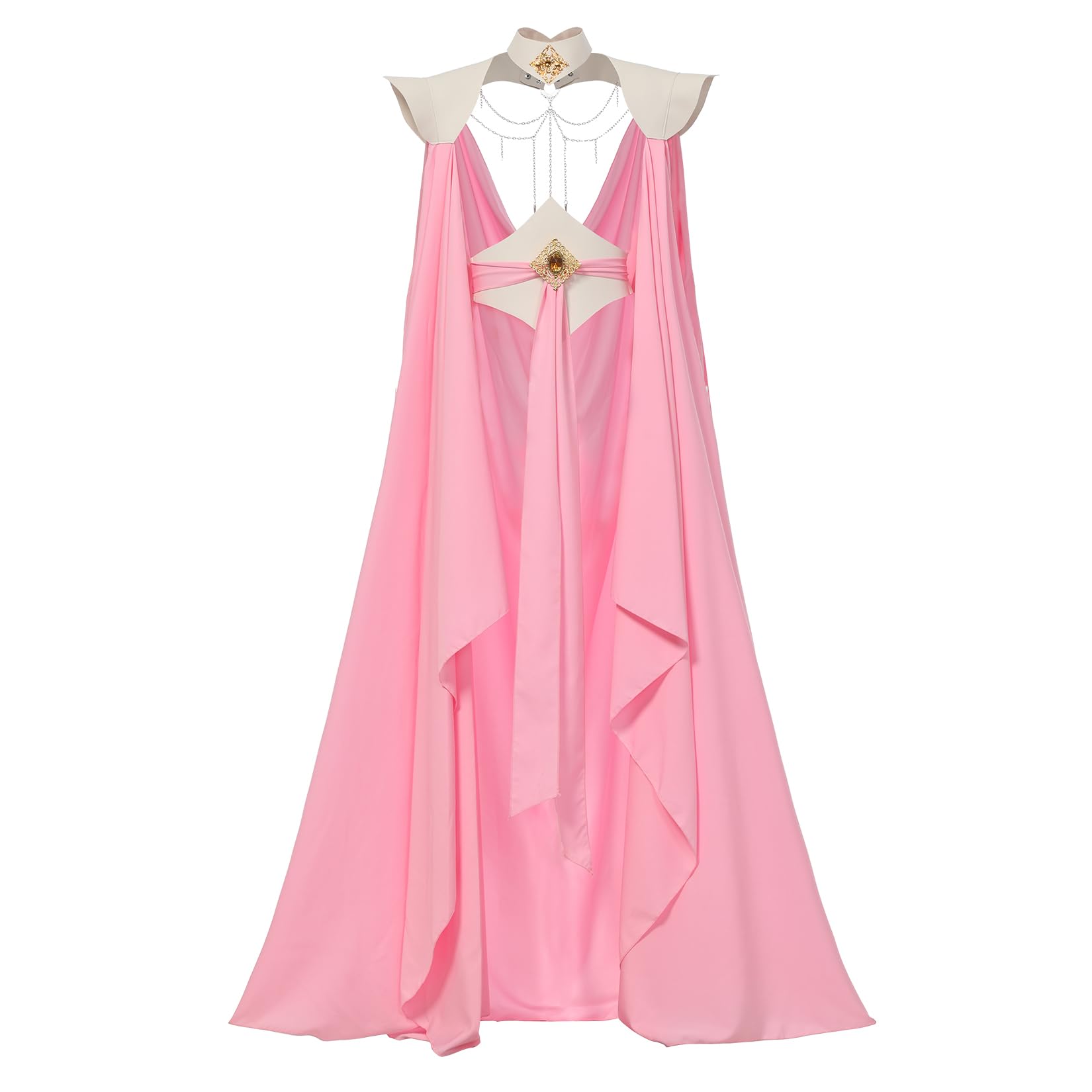 UniqKaliber Medieval Elven Cloak for Women Full Length Fairy Cape Off Shoulder Capelet Renaissance Cosplay Costume — image 1