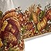 Benson Mills Harvest Splendor Engineered Printed Fabric Table Cloth, Fall, Harvest, and Thanksgiving Tablecloth (60