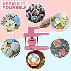 Happizza Button Maker Machine Multiple Sizes, Pin