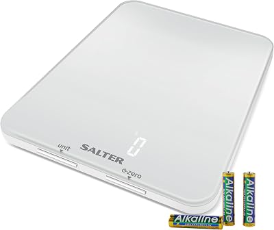 Salter 1180 Ghost Electronic Kitchen Scale 5 kg Aquatronic Add & Weigh
