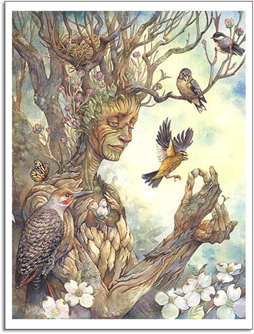 Wsndgws Arte De La Pintura De Pared Arte Abstracto Arbol