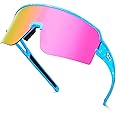 FMY Polarized Cycling Glasses Sports Sunglasses,UV400 Protection Eyewear Baseball Running Fishing for Men Women Youth