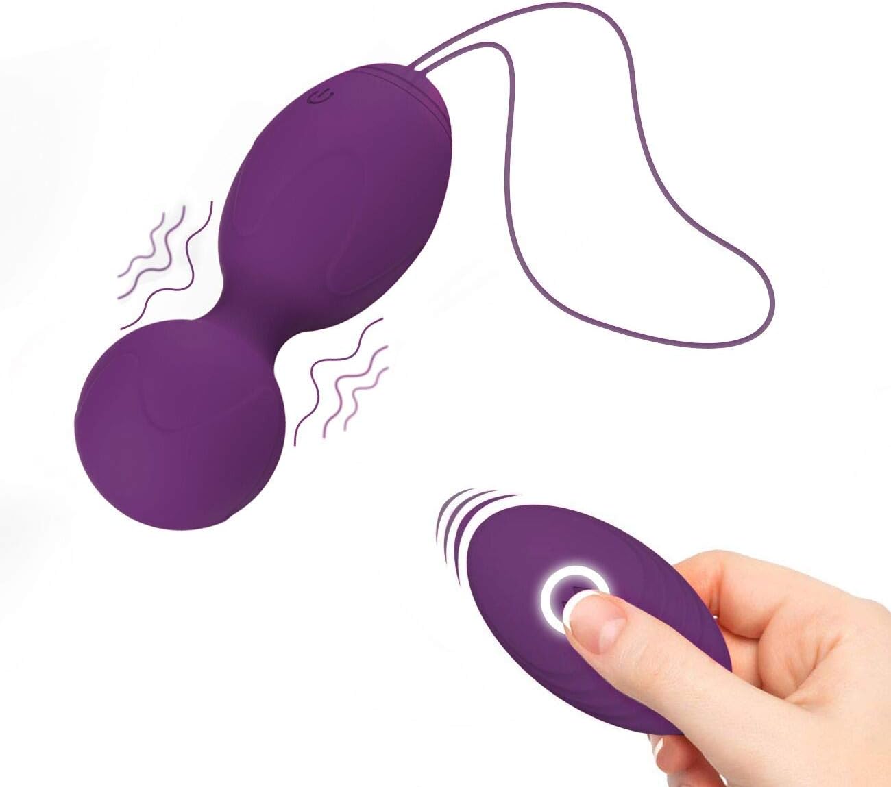 Kegel Balls for Women by Acvioo, 360° Flexible Silicone Kegel Exercise Weights for Bladder Control, Pelvic Floor Exercises & Tightening: Health & Personal Care