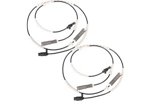 BENERAY Front and Rear Left & Right ABS Wheel Speed Sensor 2 Pair, for BMW 128i (2009-2013), for BMW 323i 325i (2006),for BMW 328i (2007-2011), Replace OE#34526870075 34526760424