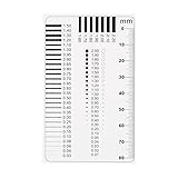 HARFINGTON High Precision SEC Size Estimation Chart