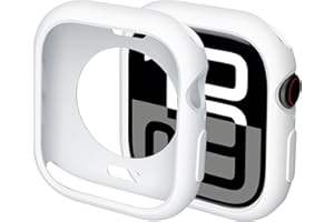 Miimall Case for Apple Watch Series 11/10 46mm, Ultra-Thin and Lightweight Protective Case,Soft TPU Waterproof & Fingerprint 