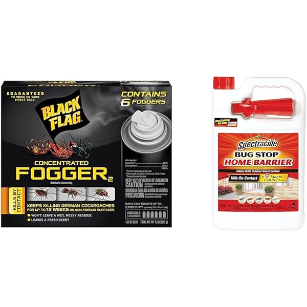Black Flag Concentrated Insect Fogger, Insect Killer, Ounce