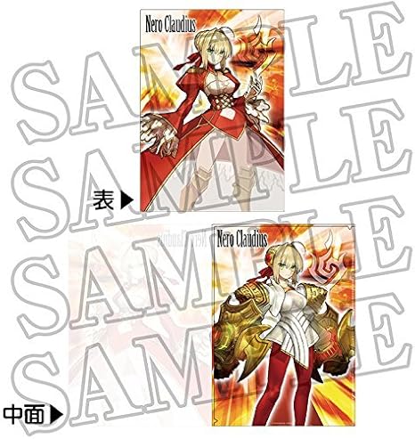 Amazon フェイト エクステラ Fate Extella Museum 池袋 ポケットつきクリアファイル ネロ クラウディウス アニメ 萌えグッズ 通販