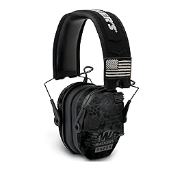 Walker's Razor Patriot Electronic Muff - Kryptek