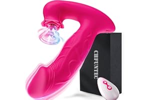Vibrator Sex Toys for Women -10 Clitoral Sucking10Vibrating Modes,With remote control dildo Vibrators Sucker rose toy G Spot 