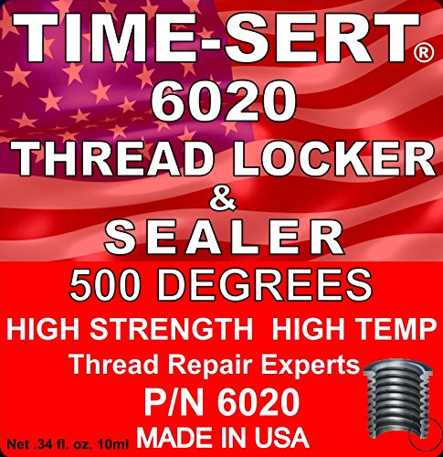 Time-Sert 6020 Thread Locker & Sealer 500 Degrees Fahrenheit