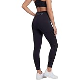 Juicy Couture Womens Leggings High Waisted Yoga Pants Workout Gym Running | 15% Spandex Four Way Stretch, Plus Size, Squat Proof Non See Through, Buttery Soft Thick Knit, Fall Running Exercise