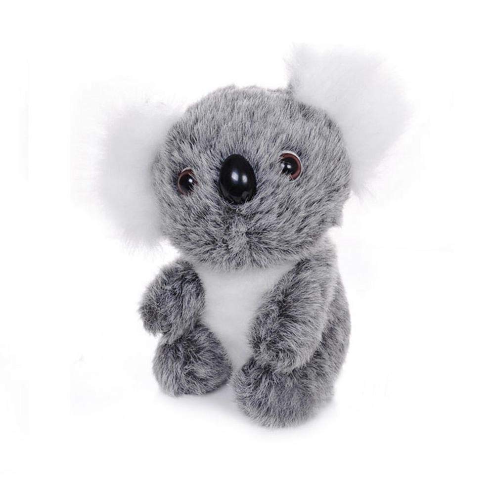 FORUMALL Cuddly Soft Stuffed Animal Plush Toy, 13cm Mini Cute Long Plush Koala, Pocket Size Cuddly Companion Gifts for Kids Boys Girls Birthday Christmas Home Decor