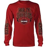 Harley-Davidson Military, Exclusive Aviano Air Base, Italy Long Sleeve T-Shirt