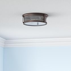 FOITTON 2Pack Industrial Flush Mount Light