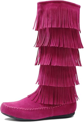 suede moccasin boots