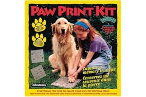 Midwest Products Co. Paw Print Kit,grey