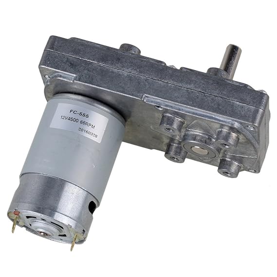 cnbtr 66RPM quadratisch Hohes Drehmoment Speed reduzieren 12 V Elektrische DC Gear Motor mit Metall verzahnte Box