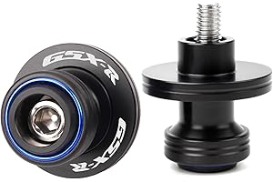 ZEXDDI Fit For Suzuki GSXR 600 2005 GSXR 750 2018 GSXR 1000 GSX1300R GSX-8R GSXR 125 GSX-R 150 CNC Motorcycle Swingarm Spools Sliders Swing arm Spools Stand Screws (Blue)
