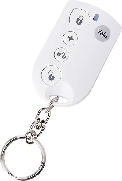 Yale EF-KF Easy Fit Alarm Remote Keyfob White for SR & EF Alarms