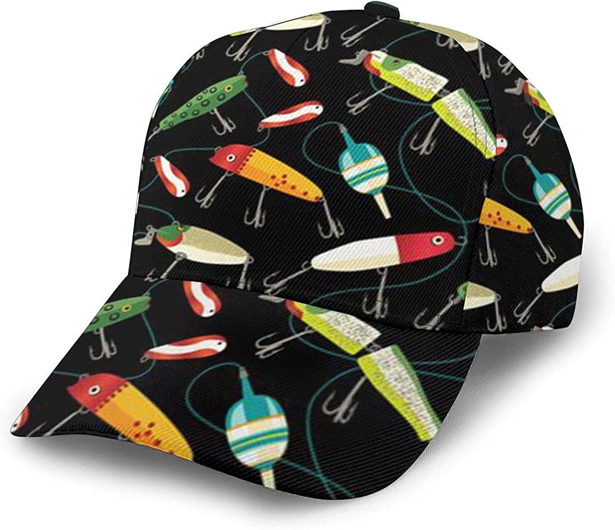 AMIURY Women Men Baseball Cap Adjustable Dad hat Trucker Hats Fishing