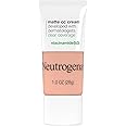 Neutrogena Clear Coverage Flawless Matte CC Cream, Full-Coverage Color Correcting Cream Face Makeup with Niacinamide (b3), Hypoallergenic, Oil Free & Fragrance Free, Vanilla, 1 oz