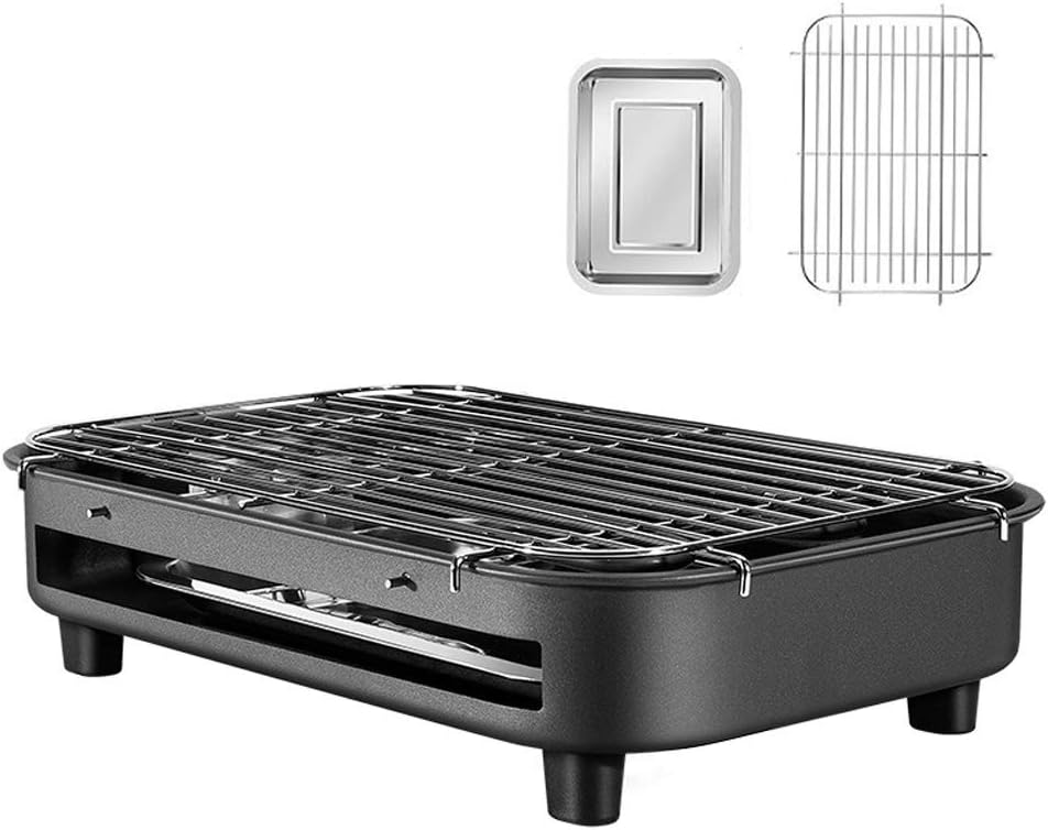 Review Compact Smokeless Electric Grill Indoor Electric NonStick