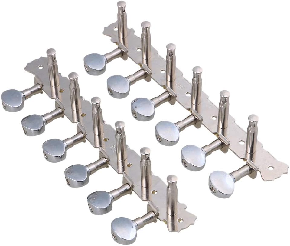 12 String Acoustic Guitar Machine Heads 6L6R Tuning Machines Musical Instruments