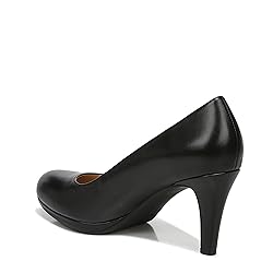 Naturalizer Womens Michelle Pump Black Leather 9.5 N