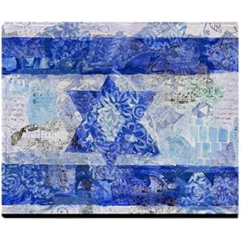 CafePress Flag of Israel Soft Fleece Throw Blanket, 50